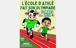 L'école d'athlétisme fait son olympiade