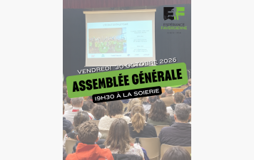 Assemblée Générale (Saison 2025-2026) - 30 octobre 2026 à la Soierie